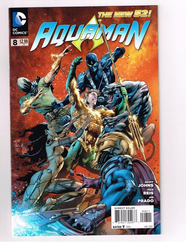 Aquaman # 8 DC Comic Books Hi-Res Scans Modern Age Awesome Issue WOW!!!!!!!!! S8