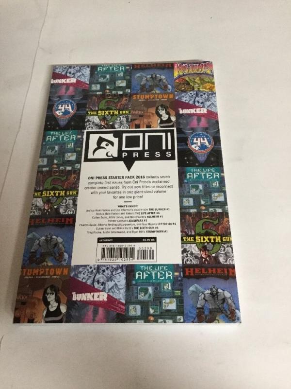 One Press Starter Pack 2016 Tpb Nm Near Mint