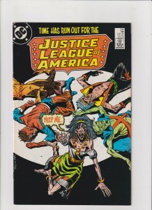 Justice League of America #249 VF/NM 9.0 DC Comics 1986 Martian Manhunter Vixen