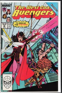 West Coast Avengers #43 (1989) West Coast Avengers / Avengers West Coast