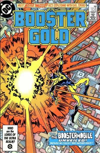 Booster Gold (1986 series) #5, VF+ (Stock photo)