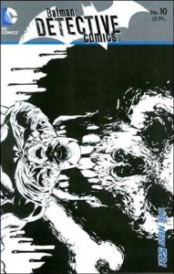 Detective Comics (2011) 10-D Wraparound 1:25 Black and White Cover NM