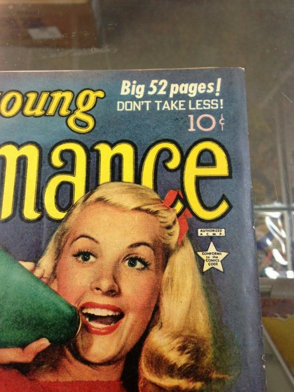 Young Romance #14 (Vol.3 #2)  VG- (Prize 1950) Simon/Kirby Art