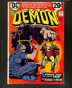 Demon #4 Creature from the Beyond! Jack Kirby Cover Art!