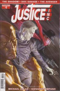 Justice Inc. (Dynamite) #2 VF/NM ; Dynamite | the Shadow Doc Savage the Avenger
