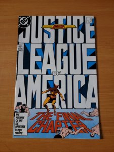 Justice League of America #261 Direct Market Edition ~ NEAR MINT NM ~ 1987 DC