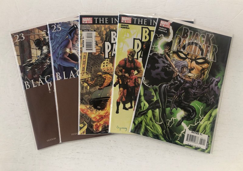 *Black Panther v3 22-31 Civil War, Storm | 10 High Grade books total!