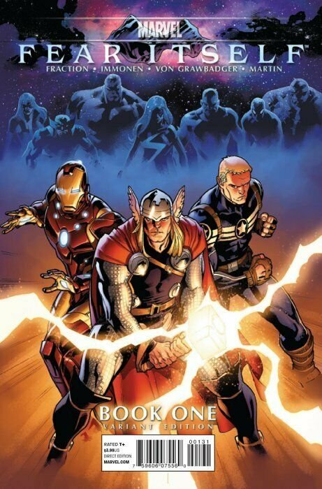 FEAR ITSELF SET OF SIX BOOKS #1 MARVEL NM.