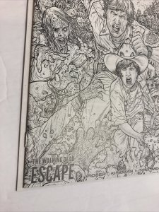 Walking Dead (2014) # 1 (NM) Escape Sketch SDCC Exclusive Sketch Gemini Ship
