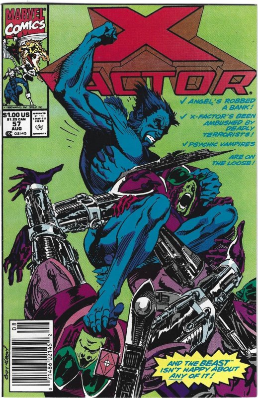 X-Factor #56 through 63 (1990)