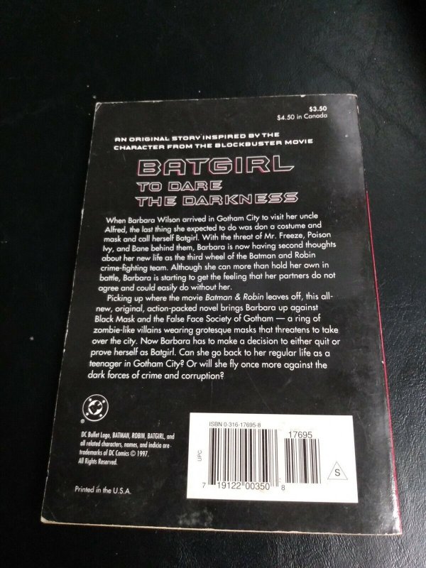BATMAN & ROBIN BATGIRL TO DARE THE DARKNESS 1997 Doug Moench VG