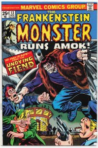 The Frankenstein Monster #13 (1974) Frankenstein Monster