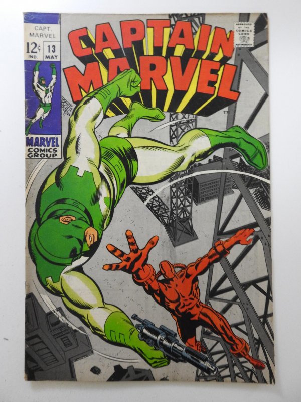 Captain Marvel #13 (1969) VG+ Condition