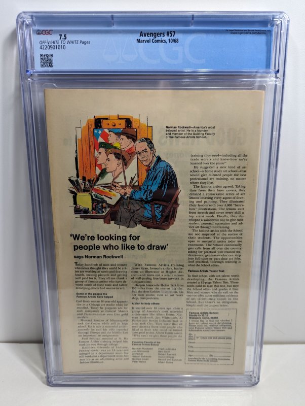 The Avengers #57 (1968)