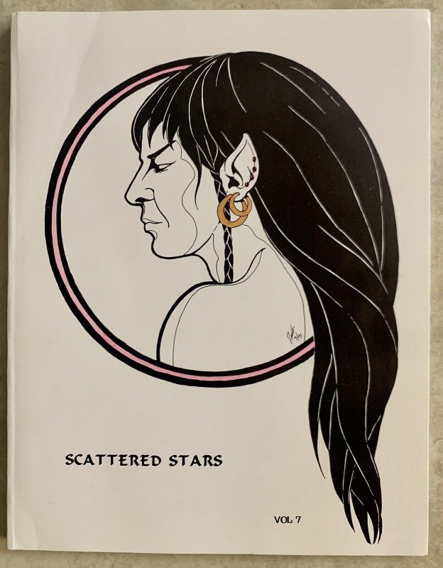 SCATTERED STARS #7 (STAR TREK FANZINE) - KIRK/SPOCK LGBTQ - HTF GAY EROTICA