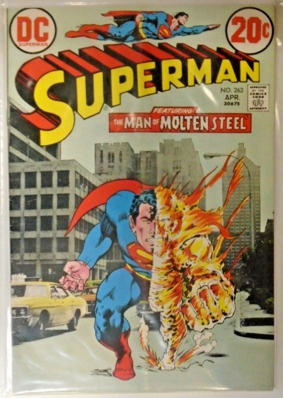 *Superman V1 #254-256, 258-263 (9 books) Graded = $66.50 