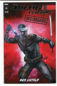 SNAKE EYES DEADGAME DECLASSIFIED (2021 IDW) #1 CVR A ROB LIEFELD
