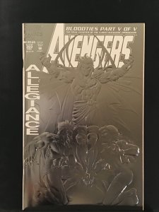 The Avengers #369 silver foil Cvr
