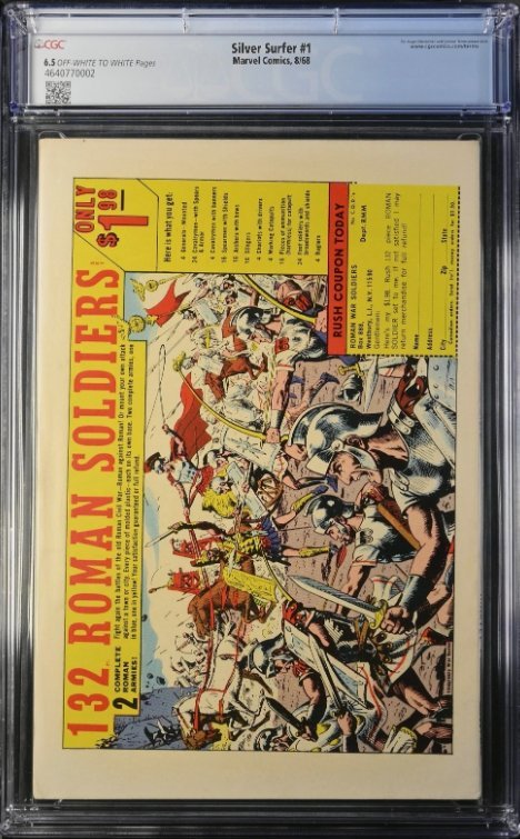 The Silver Surfer #1 (1968) CGC 6.5