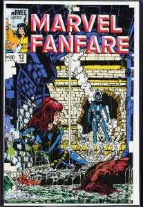 Marvel Fanfare #12 (1984) Black Widow [Key Issue]