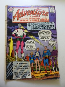 Adventure Comics #334 GD Cond 1/4 spine split, moisture stains, ink on bc