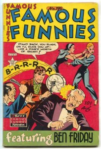 Famous Funnies #195 1952- Ben Friday- Dickie Dare VG+