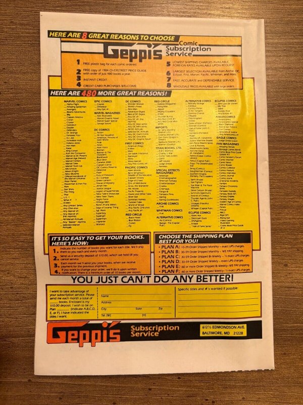 Thunder Agents # 1 FN/VF JC Comics Comic Book  9 J270