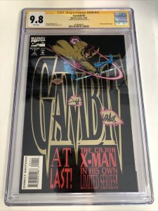 Gambit (1993) # 1 (CGC 9.8 SS) Signed Lee Weeks * Marvel Comics * Howard Mackie