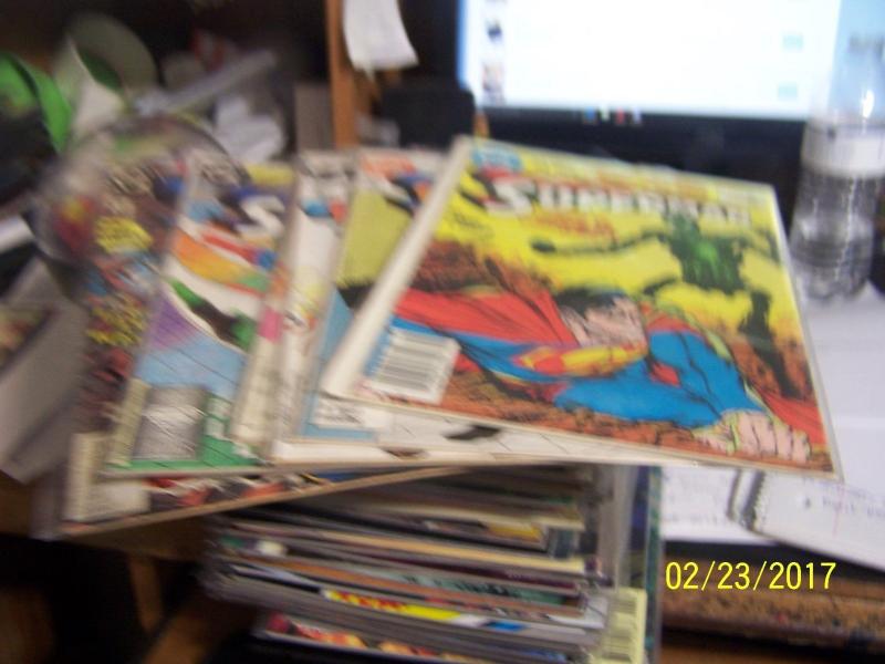 SUPERMAN  lot of 6 COMICS # 1 2 4 12 14 19 JOHN  BYRNE  REBIRTH  1ST METALLO 