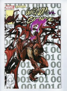 KING IN BLACK: GWENOM vs. CARNAGE #1 (2021) SKAN ASM 300 HOMAGE VARIANT NM