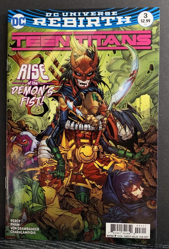 Teen Titans #3 (2017) Jonboy Meyers Mara al Ghul Cover