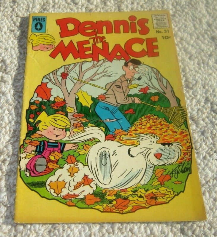 Dennis The Menace #31 VG+ Silver Age Comic Book Movie TV Pop Culture Mr. Wilson 