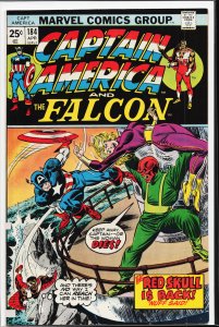 Captain America #184 (1975) Captain America and the Falcon