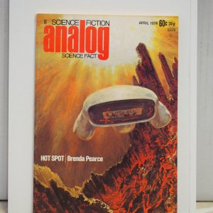 Analog Science Fiction Science Fact Magazine April 1974 VF