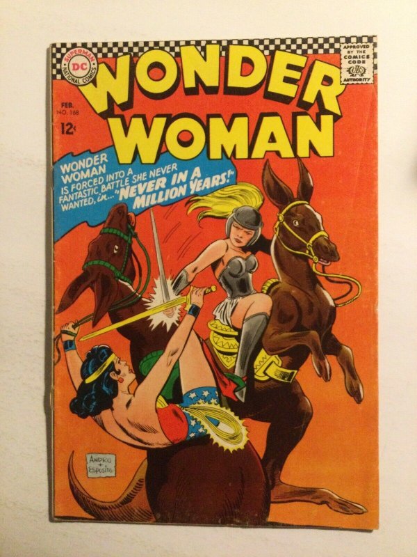 Wonder Woman 168 Very good vg 4.0 Dc Comics