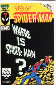 Web of Spider-Man #18 (1986) Spider-Man [Key Issue]