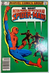 The Spectacular Spider-Man #59 (6.0, 1981) NEWSSTAND