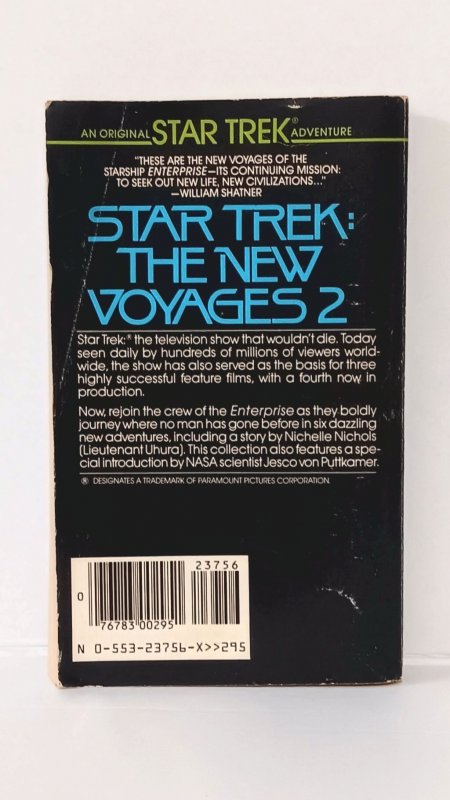 STAR TREK: THE NEW VOYAGES 2 | STAR TREK ADVENTURES #06 (1985) 9TH PRINTING