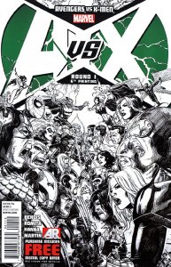 AVENGERS VS. X-MEN (AVX) (2012 Series) #1 6TH PRINT Very Good Comics Book