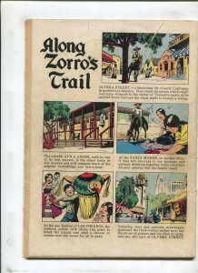 DELL FOUR COLOR #882 - WALT DISNEY ZORRO COVER - (3.0) - 1957