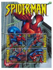 Spider-Man Stamps, St. Vincent, Mint