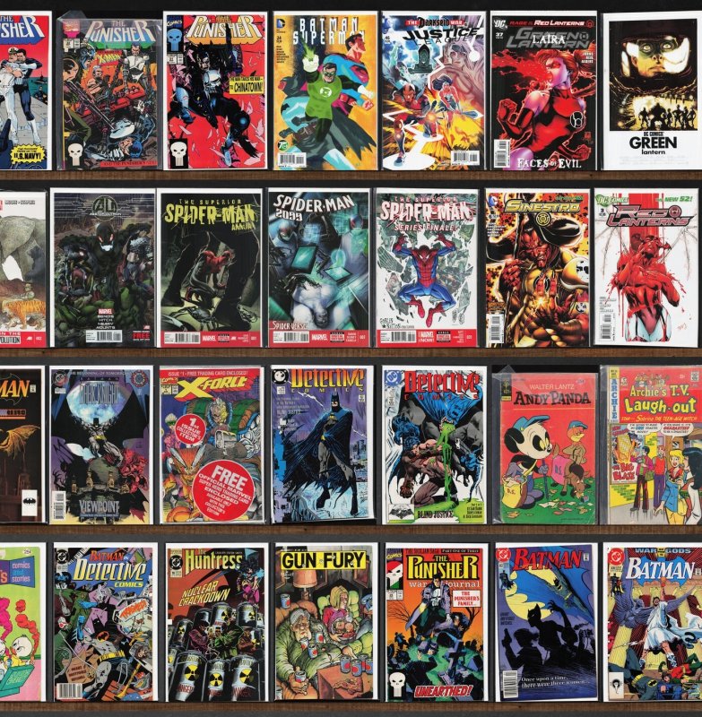 Huge Lot 140+ Comics with Green Arrow, Batman, Detective Comics & More!