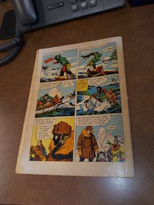 SERGEANT PRESTON #6  DELL GOLDEN-AGE COMICS 1953  canadian mountie western cover