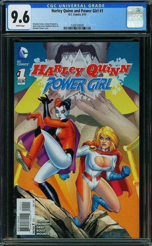 Harley Quinn/Power Girl #1 (2015) CGC 9.6 NM+