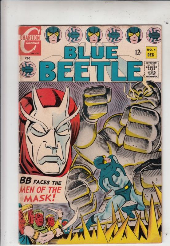 Blue Beetle #4 (Dec-67) VG+ Affordable-Grade Blue Beetle