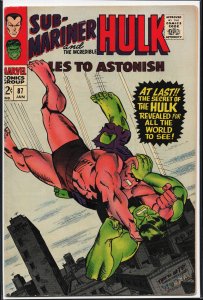 Tales to Astonish #87 (1967) Hulk