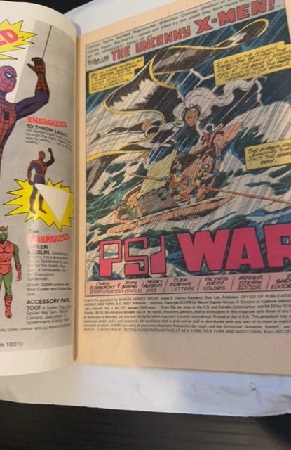 The X-Men #117 (1979)psi-war with the shadow king