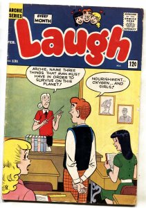 Laugh #137 1962- Betty-Veronica- Archie- Jaguar comic book