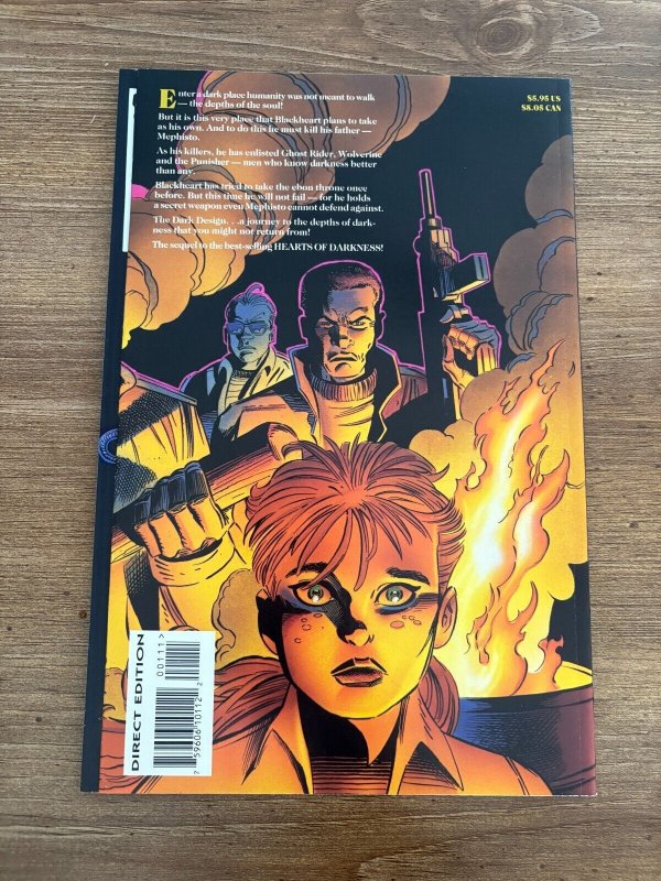 The Dark Design # 1 NM Marvel Comic Book Ghost Rider Wolverine Punisher 3 J275