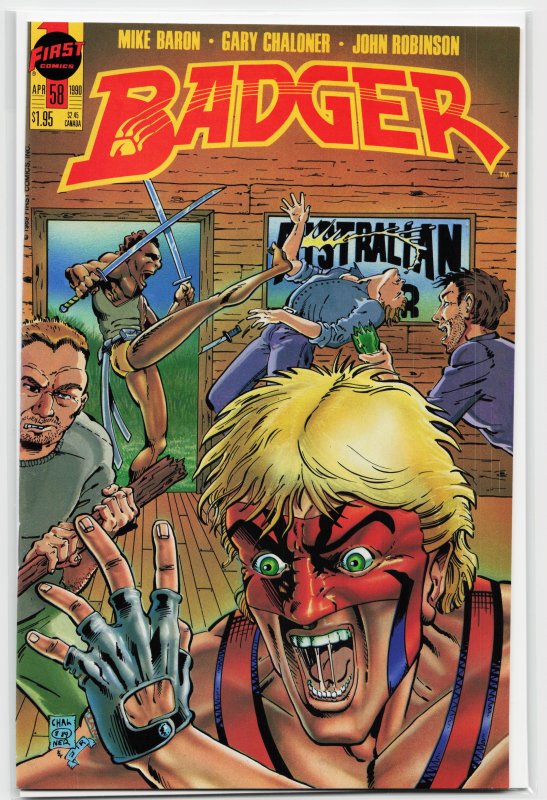 Badger #58 (1990) Badger